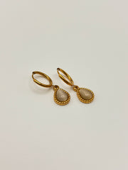 Sandstone Drop Hoops