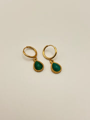 Verde Drop Hoops